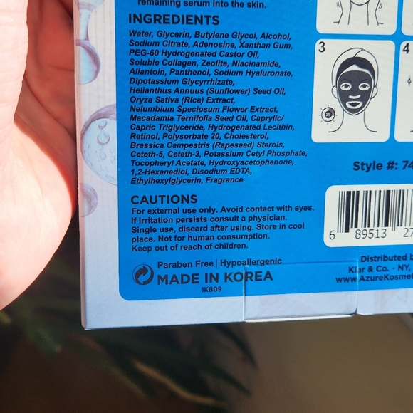 Hyaluronic Retinol Wrinkle Reducing Sheet Masks - Picture 6 of 7